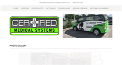 Desktop Screenshot of certifiedmed.net