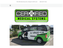 Tablet Screenshot of certifiedmed.net